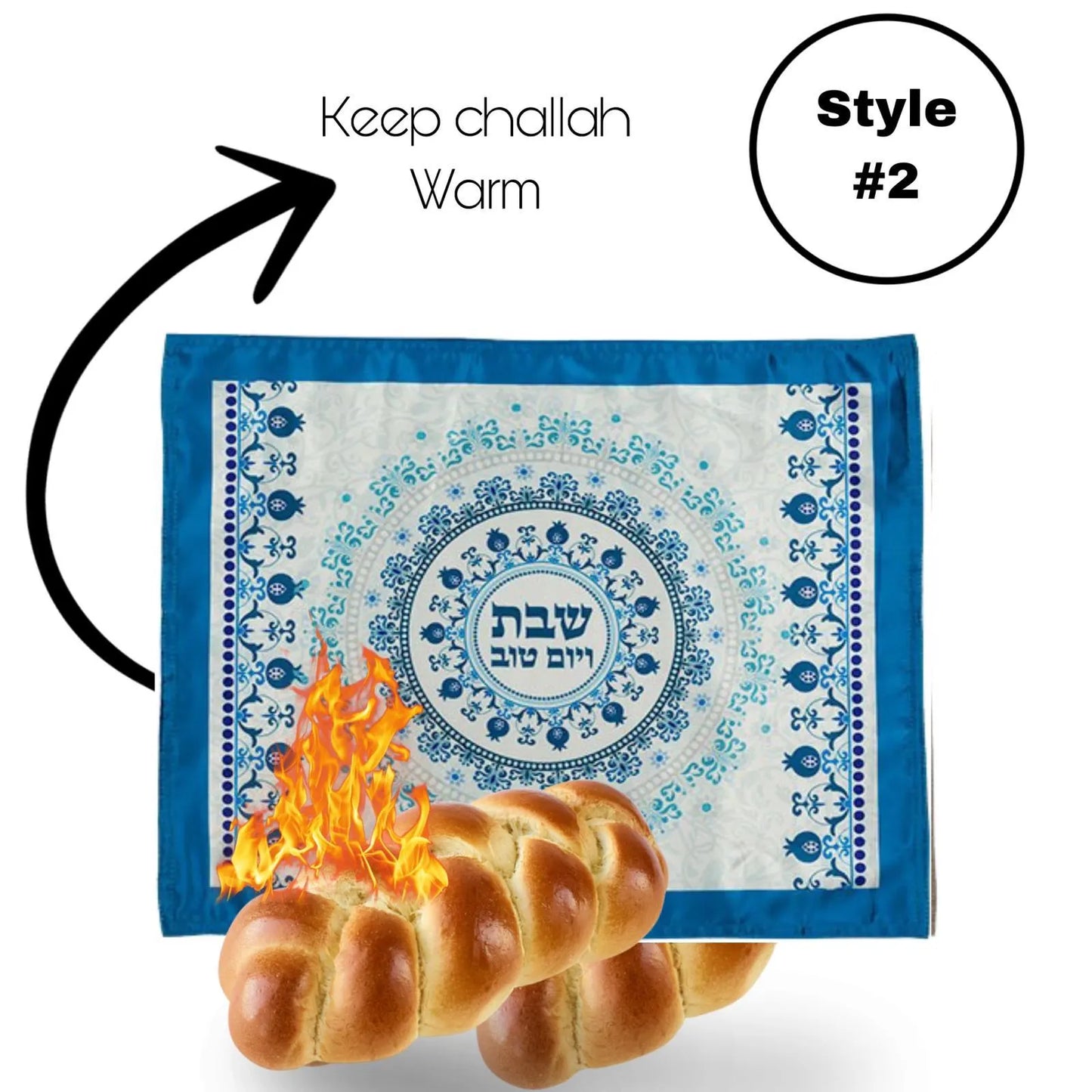 Elegant Fabric Challah Cover Shabbat Luxury Covering For Challa With Plastic Cover Home Blessing Jewish Judaica Home Gifts