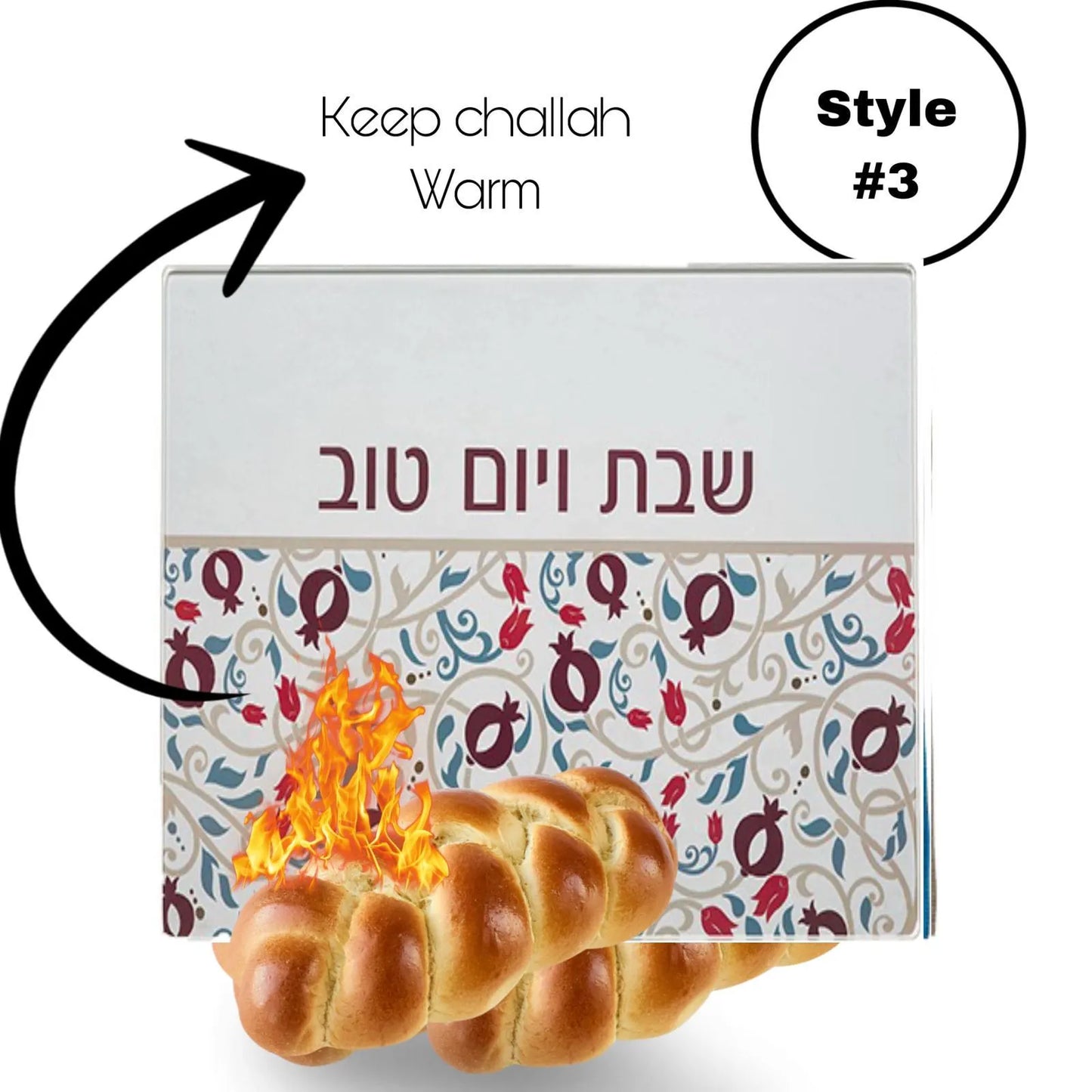 Elegant Fabric Challah Cover Shabbat Luxury Covering For Challa With Plastic Cover Home Blessing Jewish Judaica Home Gifts